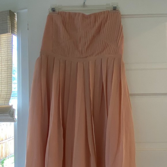 Madewell Pink Strapless Dress - Picture 1 of 5
